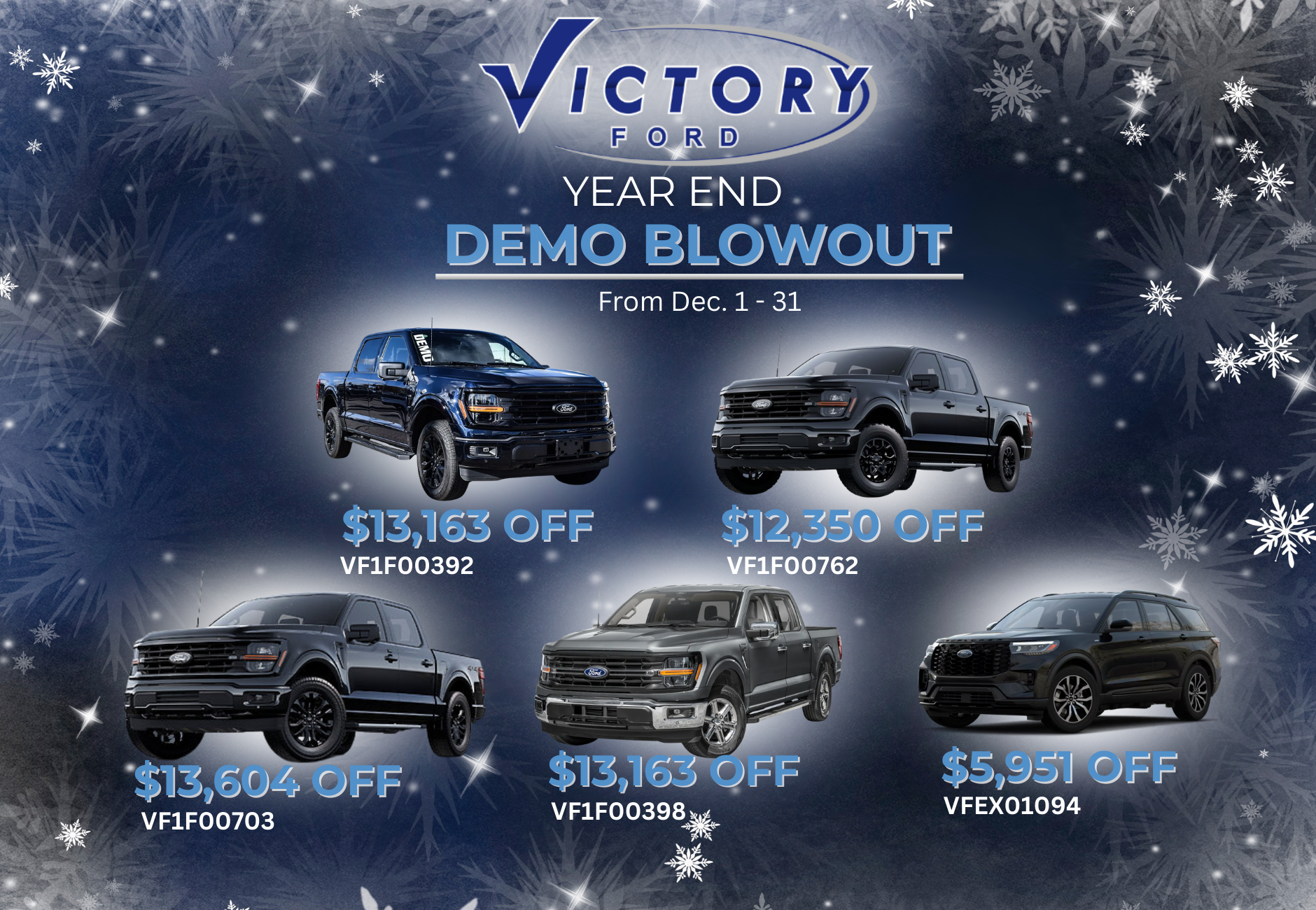 Year End Demo Blowout