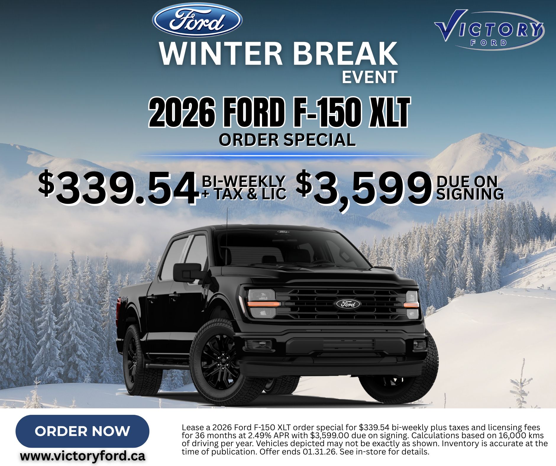 2026 Ford F150 XLT