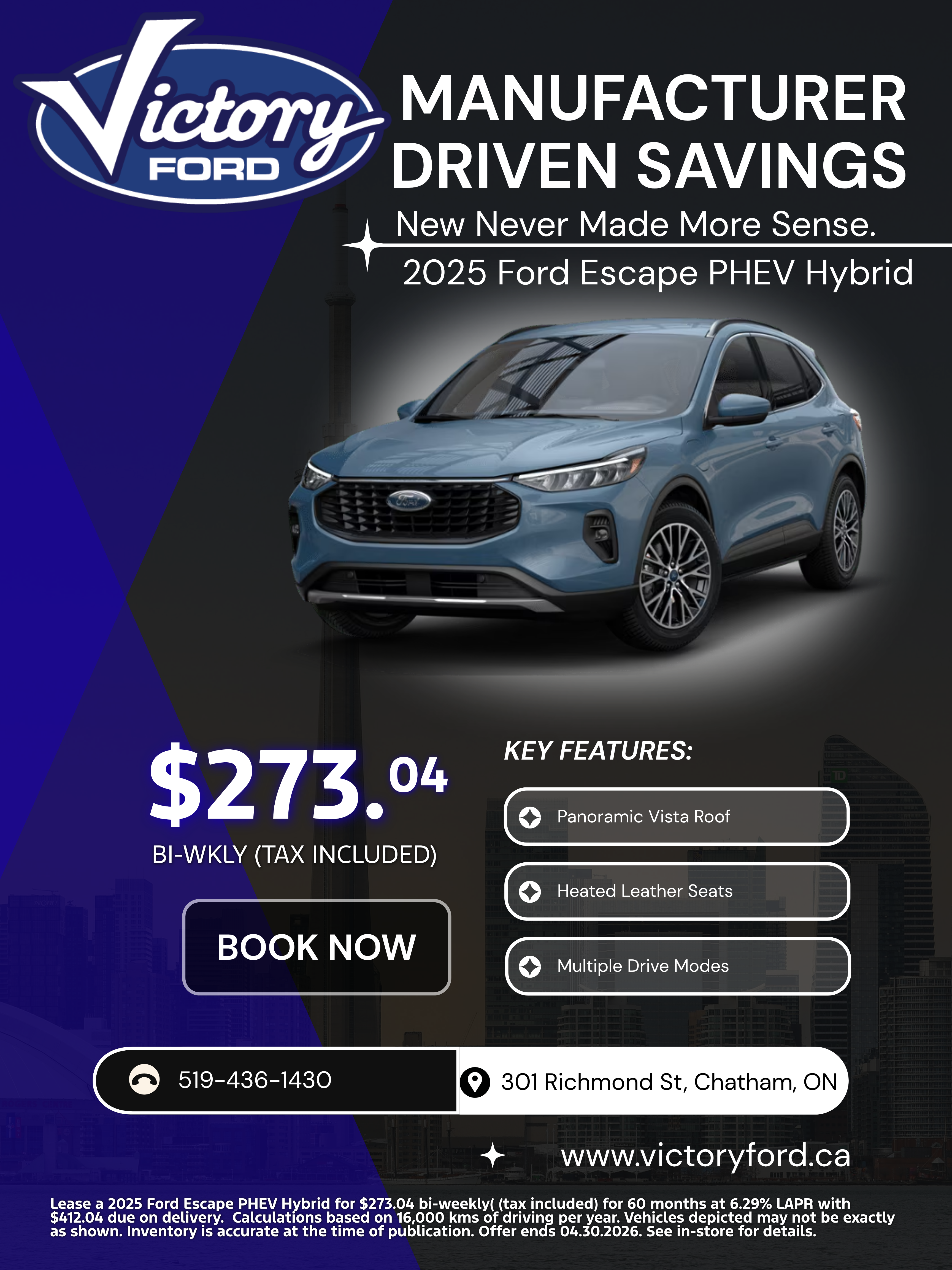 2025 Ford Escape PHEV Hybrid