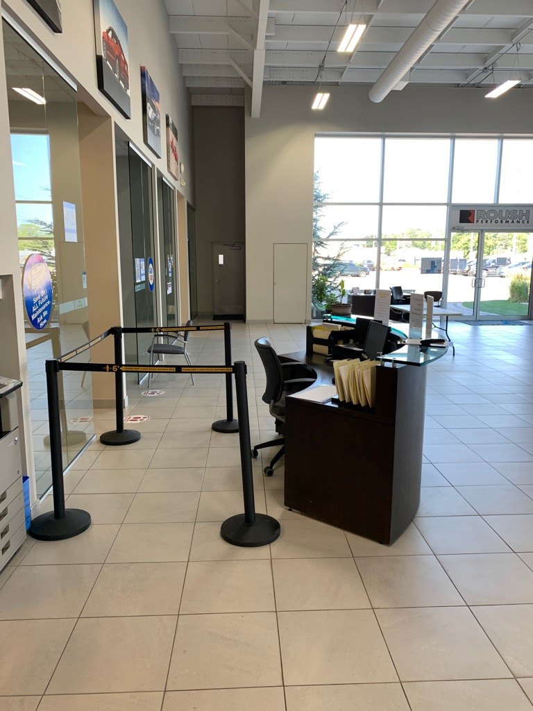 victory ford covid reception